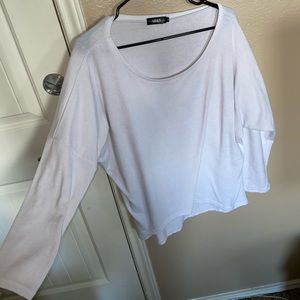 Loose white top!